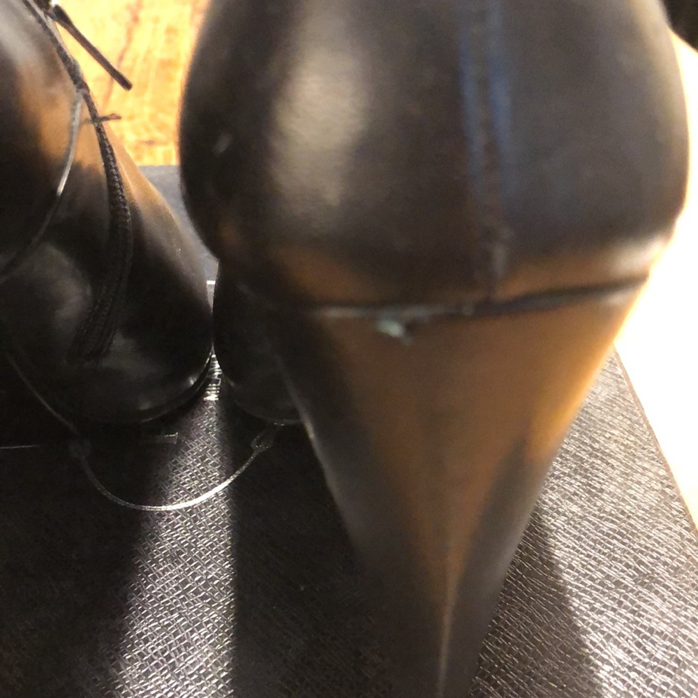 Prada Black High Heeled Bootie, size 39.5 - Picture 7 of 13
